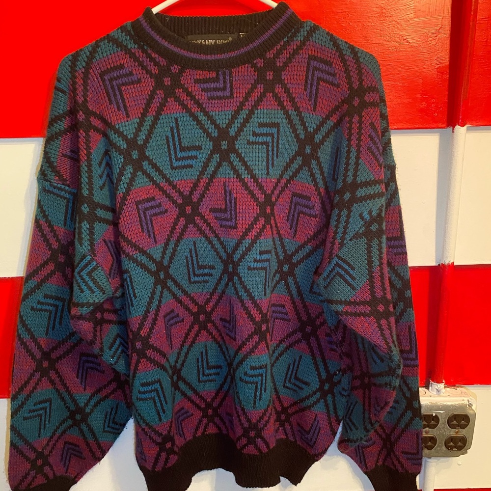 Vintage Colorful Sweater